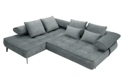 Narożniki|Werdomo Narożnik elektrycznie rozkładany szary SELEDO L lewy