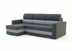 Exline Narożnik grafitowo-szary RIMINI