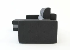 Exline Narożnik grafitowo-szary RIMINI