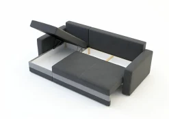 Exline Narożnik grafitowo-szary RIMINI