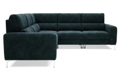 Narożniki|Inspire Narożnik granatowy funkcja relaks EMU lewy