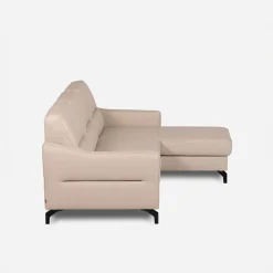 inny Narożnik jasnobeżowy z pojemnikiem FARO prawy