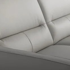 Narożniki|inny Narożnik jasnoszary z nóżkami w chromie FARO prawy