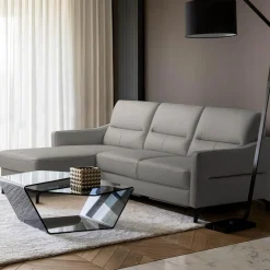 inny Narożnik jasnoszary z pojemnikiem FARO lewy