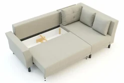 Fresh Narożnik jasny beż DEVON prawy