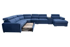 Inspire Narożnik kobaltowy VESTA lewy