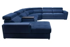 Narożniki|Inspire Narożnik kobaltowy VESTA prawy