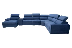 Narożniki|Inspire Narożnik kobaltowy VESTA prawy