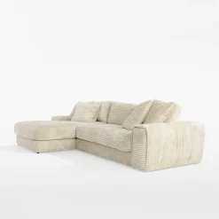 Mavik Narożnik kremowy TAMERA lewy