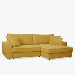 Narożniki| Narożnik musztardowy MARKOS prawy