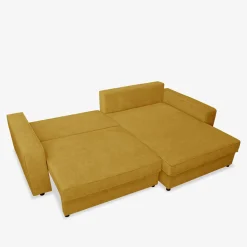 Narożniki| Narożnik musztardowy MARKOS prawy