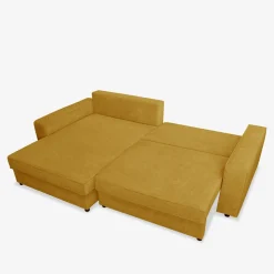 Narożnik musztardowy MARKOS lewy