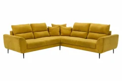 Narożniki|New Form Narożnik musztardowy QUATTRO lewy