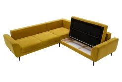 Narożniki|New Form Narożnik musztardowy QUATTRO lewy