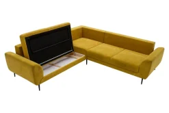 New Form Narożnik musztardowy QUATTRO prawy