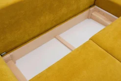 New Form Narożnik musztardowy QUATTRO prawy