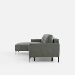 Werdomo Narożnik na wysokich nóżkach rozkładany CUSTOM III lewy