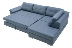 Exline Narożnik niebieski LAVIDA BIS prawy