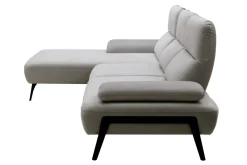 Instilo Narożnik nowoczesny szary CESAR prawy