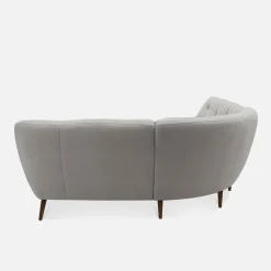 Impresti Narożnik pikowany beżowy SCANDI prawy