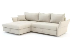 Narożniki| Narożnik rozkładany beżowy ACERO lewy