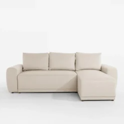 Narożniki|inny Narożnik rozkładany beżowy CARLOS