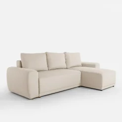 Narożniki|inny Narożnik rozkładany beżowy CARLOS