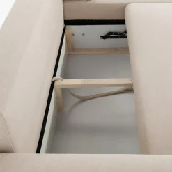 Narożniki|inny Narożnik rozkładany beżowy CARLOS