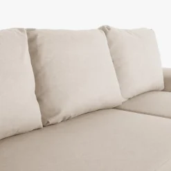 Narożniki|inny Narożnik rozkładany beżowy CARLOS