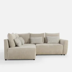 Narożniki|inny Narożnik rozkładany beżowy HORTA lewy