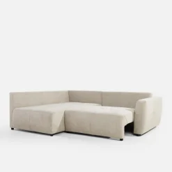 Narożniki|inny Narożnik rozkładany beżowy HORTA lewy