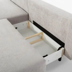 inny Narożnik rozkładany beżowy IKAR lewy