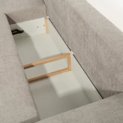 Fresh Narożnik rozkładany beżowy MEDISON prawy