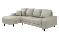 Narożniki|Comfort Line Narożnik rozkładany beżowy NAPOLI lewy