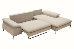 New Form Narożnik rozkładany beżowy OZZY prawy