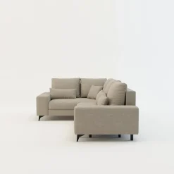 Narożniki|Comfort Line Narożnik rozkładany beżowy PIAVE lewy