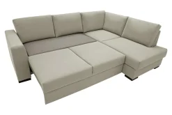 FN Design Narożnik rozkładany beżowy SHERY B prawy