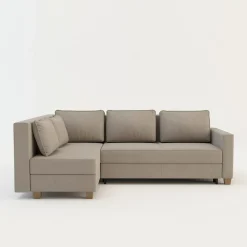 Comfort Line Narożnik rozkładany beżowy SPELLO lewy