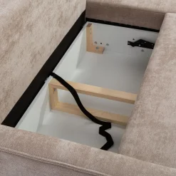 Comfort Line Narożnik rozkładany beży MATTEO