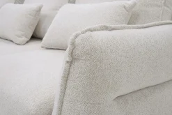 Instilo Narożnik rozkładany boucle beżowy ZURICH prawy