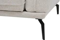 Instilo Narożnik rozkładany boucle beżowy ZURICH prawy