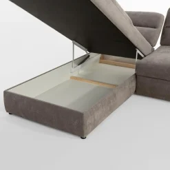 Narożniki|Werdomo Narożnik rozkładany brązowy GALLANO L lewy