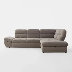 Werdomo Narożnik rozkładany brązowy GALLANO L prawy