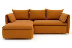 New Form Narożnik rozkładany bursztynowy SUNNY