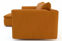 New Form Narożnik rozkładany bursztynowy SUNNY