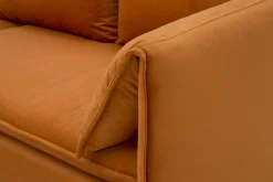 New Form Narożnik rozkładany bursztynowy SUNNY