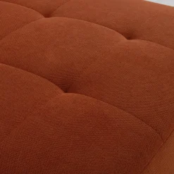 Narożniki|Exline Narożnik rozkładany ceglasty COMODO lewy