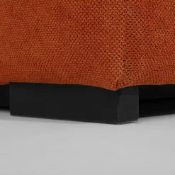 Narożniki|Exline Narożnik rozkładany ceglasty COMODO lewy