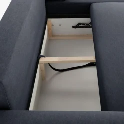 Narożniki|inny Narożnik rozkładany ciemnoszary CARLOS