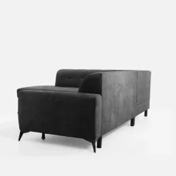 inny Narożnik rozkładany ciemnoszary STORN lewy